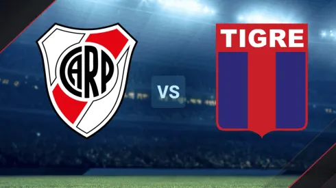 River vs. Tigre por la Copa de la Liga.