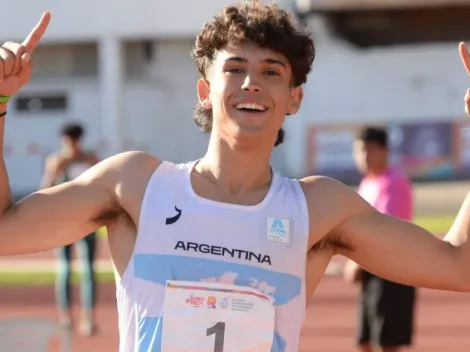 El niño de oro: la explosión de Tomás Mondino, el velocista que cambió el rugby por el atletismo