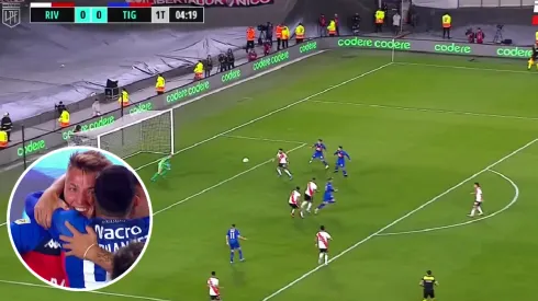 VIDEO | Mateo Retegui madrugó a River y le da la victoria parcial a Tigre