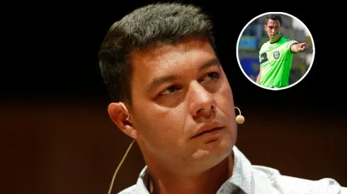 La furia de Battaglia con el árbitro del duelo ante Racing: "Siempre es contra Boca".