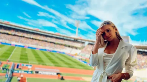 La tremenda reacción de Morena Beltrán después de que Fabra marcara un golazo: "Estás..."