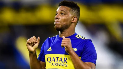 Fabra, imparable: el golazo del colombiano en el entrenamiento antes de jugar con Deportivo Cali.