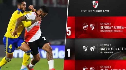 River publicó un tuit con sus partidos en junio, pero los hinchas de Boca no paran de burlarse