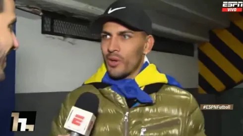 La frase de Paredes que llenó de orgullo a los hinchas de Boca: "Hasta el final"