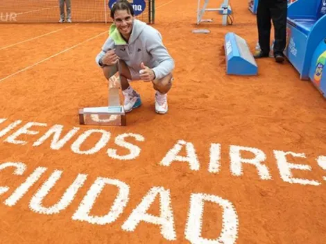 Rafa Nadal, el Rey de París, vendría a Buenos Aires a jugar una exhibición ante Del Potro