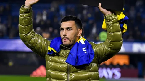 Paredes y su noche en La Bombonera.