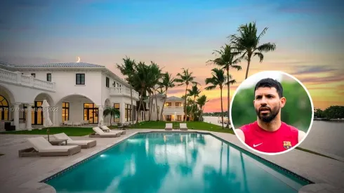 La tremenda mansión que compró el Kun Agüero en Miami.