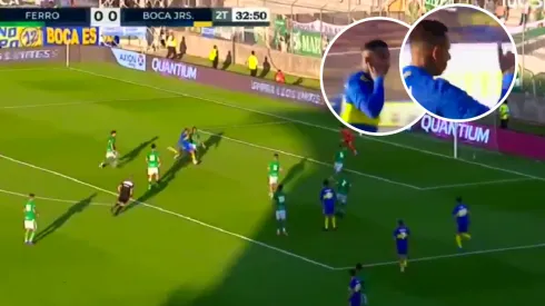 VIDEO | En medio del pedido de detención, Villa anotó para Boca y metió un polémico festejo