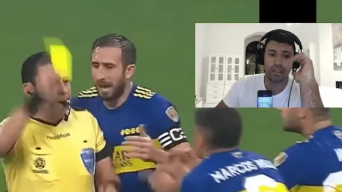 El Kun, polémico con el juez de Corinthians-Boca.