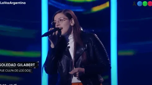 Soledad Gilabert ingresó a La Voz.