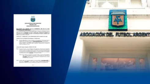 La AFA y una gran noticia para Boca y River.