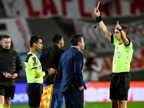 Gallardo recibió dos fechas de suspensión tras su expulsión ante Godoy Cruz