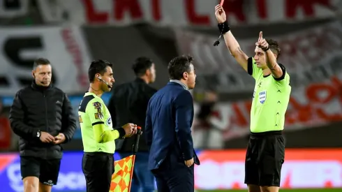 Gallardo recibió dos fechas de suspensión tras su expulsión ante Godoy Cruz