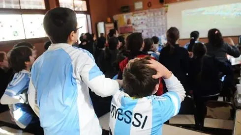 Los partidos de la Selección serán transmitidos en todas las escuelas del país.