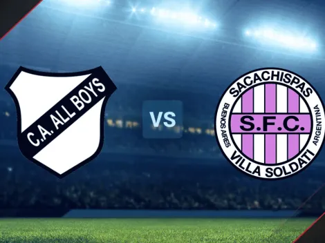 ◉ EN VIVO | All Boys vs Sacachispas por la Primera Nacional 2022: ver ONLINE y GRATIS el partido