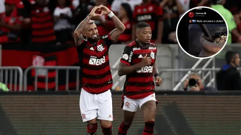 Fue viral: Flamengo presentó un refuerzo uruguayo y en Boca enloquecieron