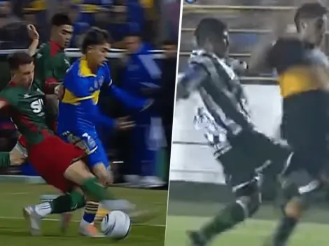 VIDEO | La patada que todo Boca recordó cuando Leyendeker le pegó a Changuito Zeballos