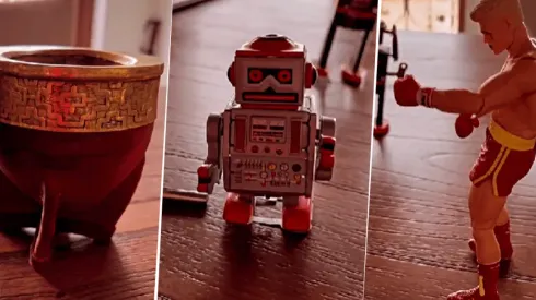 Fantino explicó en un video la pelea de Benedetto y Zambrano: usó un mate, robots y muñequitos