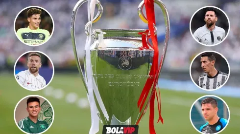 Así quedó el sorteo de Champions para los argentinos.