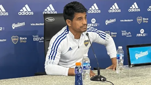 Ibarra en conferencia de prensa. (Foto: @arevalo_martin)