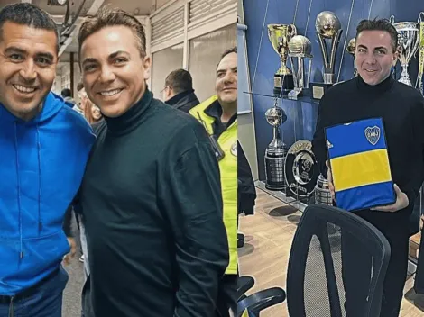 Nadie puede creer el error de Cristian Castro con Riquelme en su visita a La Bombonera