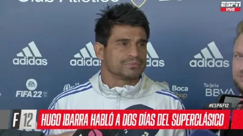 ¿Juega con línea de 5? La firme respuesta de Ibarra sobre el planteo de Boca ante River