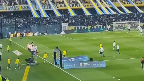 VIDEO | El jugador más aplaudido por la gente de Boca tras el Superclásico
