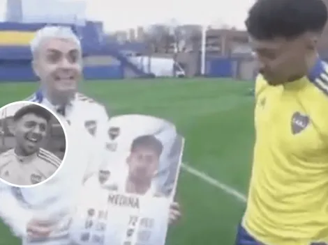 VIDEO | Cristian Medina se comparó con una estrella mundial por su carta de FIFA 23 y se estalló de risa