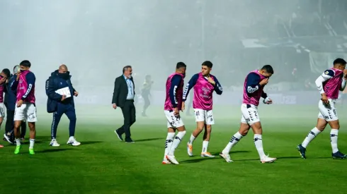 El jugador de Gimnasia que explotó contra la Policía tras la tragedia.