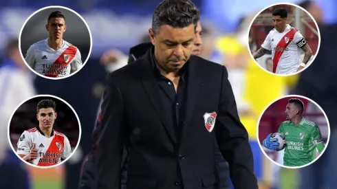 Los referentes de River que no saludaron a Gallardo en redes.