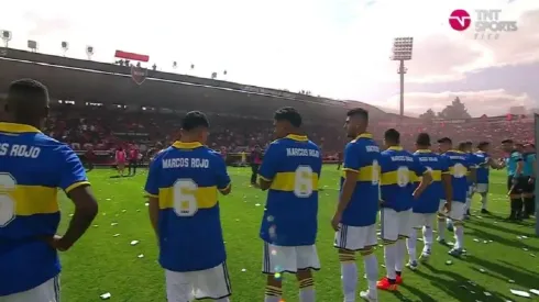 La historia que subió Rojo ni bien vio el homenaje de sus compañeros de Boca