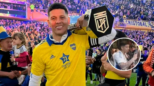 VIDEO | El íntimo mensaje de Rojo al plantel de Boca en los festejos del título