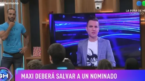 Maxi salvó a uno de los participantes.