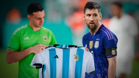 La camiseta de la Selección de Argentina para el Mundial.