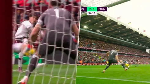 VIDEO | Dibu Martínez en modo Mundial: doble atajadón ante Garnacho y Cristiano Ronaldo