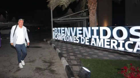 Chiqui Tapia y un posteo insólito desde Qatar.