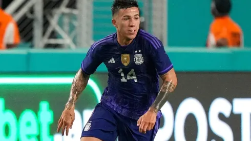 El número que usará Enzo Fernández en el Mundial.