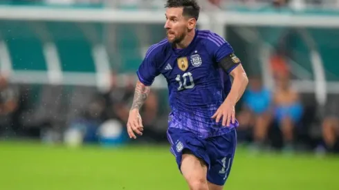 De derecha y al ángulo: el golazo de Messi ante Emiratos Árabes.