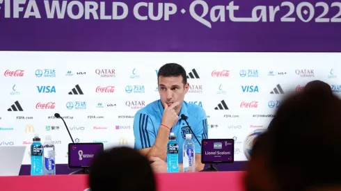Lionel Scaloni hablará en conferencia de prensa.