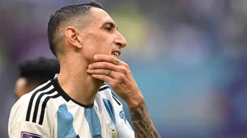 Di María entrena diferenciado a horas del partido con Australia