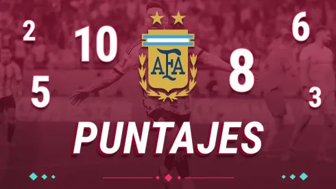 Uno x uno: los puntajes de Argentina vs. Australia