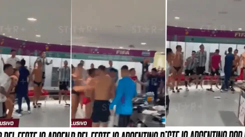 VIDEO | Sin Messi, la intimidad de los festejos de la Selección