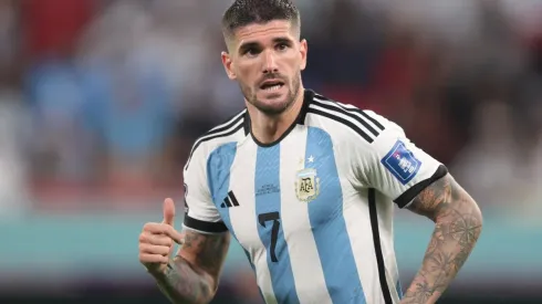 Insólito: revelan cómo se lesionó De Paul en la Selección Argentina