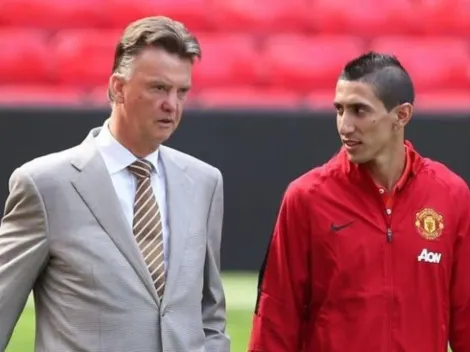 ¿Por qué Ángel Di María está peleado con Louis Van Gaal?