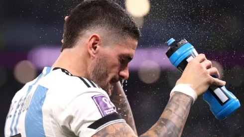 "Aceptalo": el misterioso mensaje de De Paul a 5 horas del partido