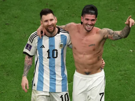 El tuit sacado de De Paul contra la prensa tras la clasificación de Argentina: "Cuidado con la información"