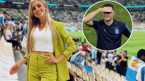 "Dale rey, dirigí vos": Morena Beltrán se enojó con un seguidor que criticó a Scaloni