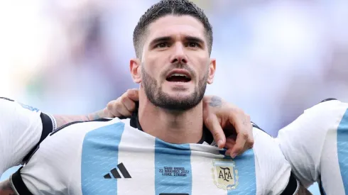 Rodrigo De Paul y Argentina buscarán un lugar en la final de Qatar 2022.
