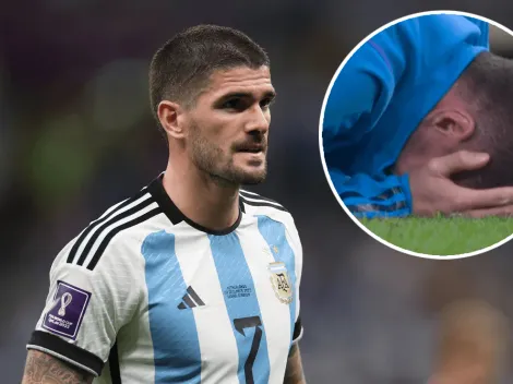 No se vio: De Paul posteó un inédito video suyo en los penales vs Países Bajos y emocionó a todos