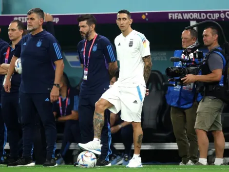 Se supo: el motivo por el que no juega Di María vs. Croacia